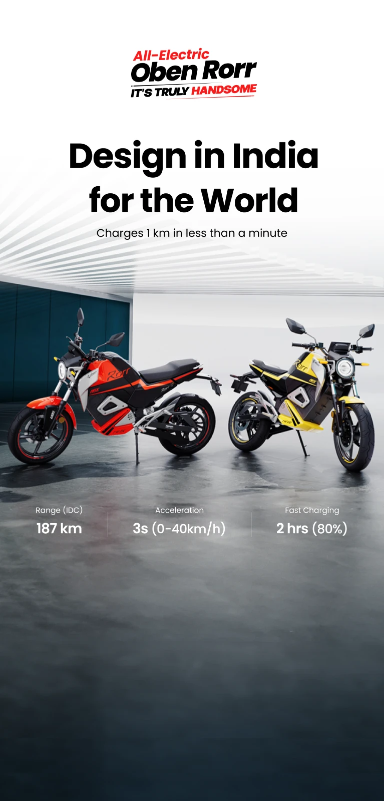 Charging motorcycle orders price