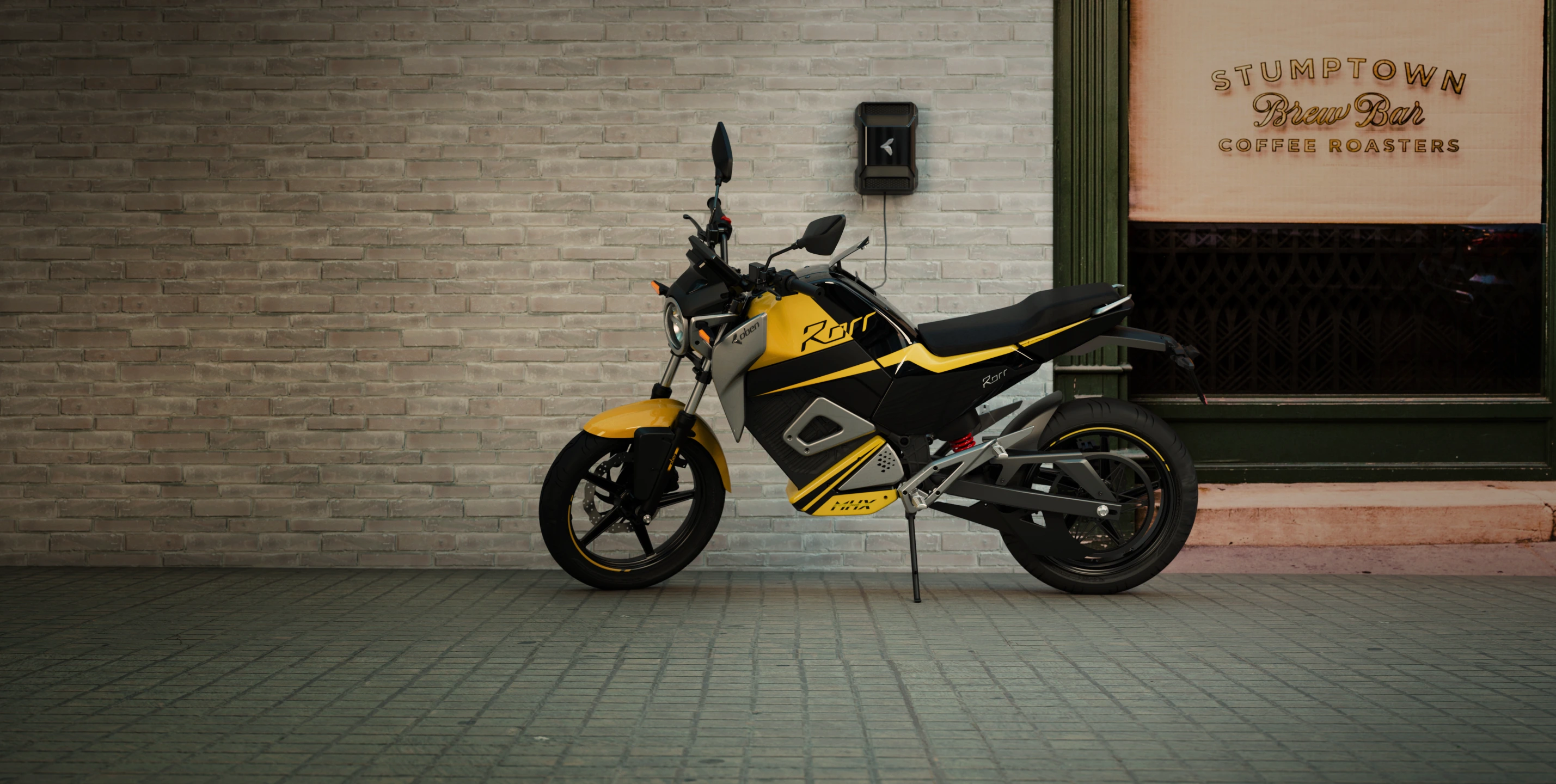 Electric motorbike fast charge - Oben Electric