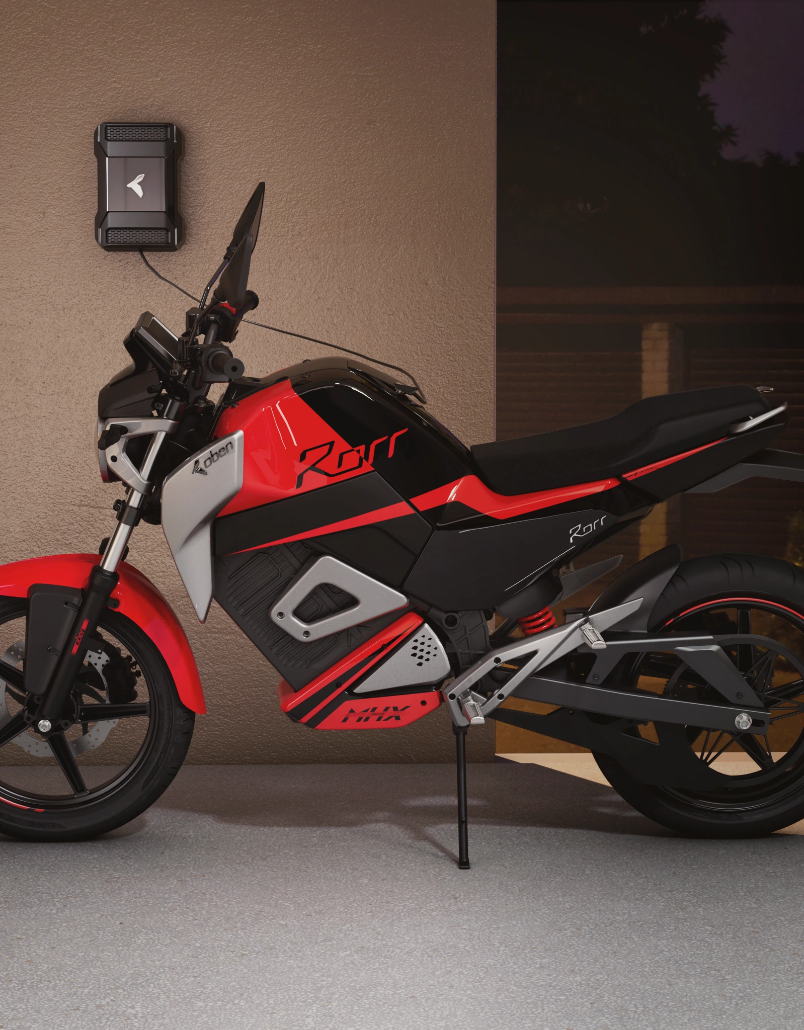 Electric Charging Bike - Oben Rorr